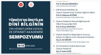 Doç. Dr. Ali GÜNGÖR, Türkiye'de Üretilen Dini Bilginin Din Hizmetlerine Katkısı ve Diyanet Akademisi Sempozyumunda Tebliğini Sundu